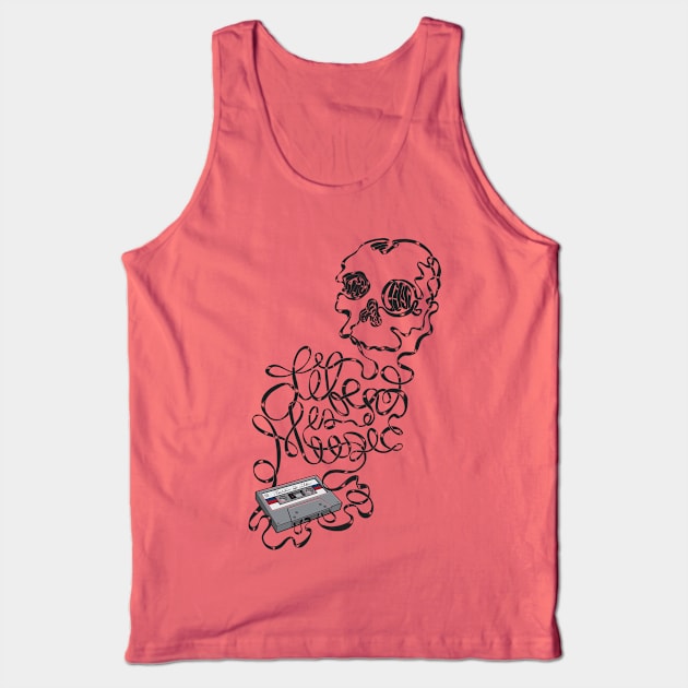 Music is Life Tank Top by jasoncastillo